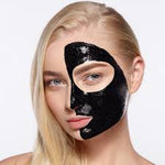 Mascarilla negra para piel hidratada