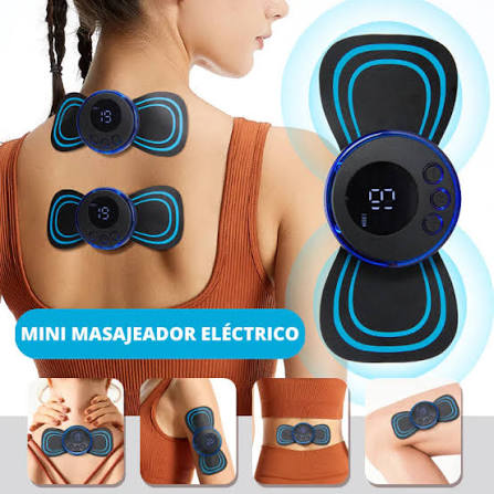 Masajeador Portatil Recargable Mariposa