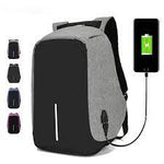 MOCHILA IMPERMEABLE CON USB