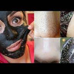 Mascarilla negra para piel hidratada